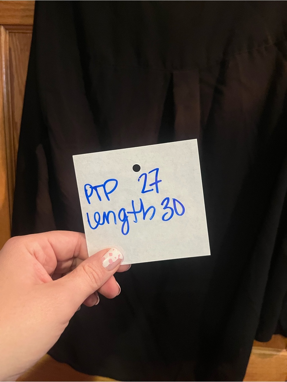 TORRID 2(2X) Black pullover Harper with button wrist blouse - Picture 6 of 6